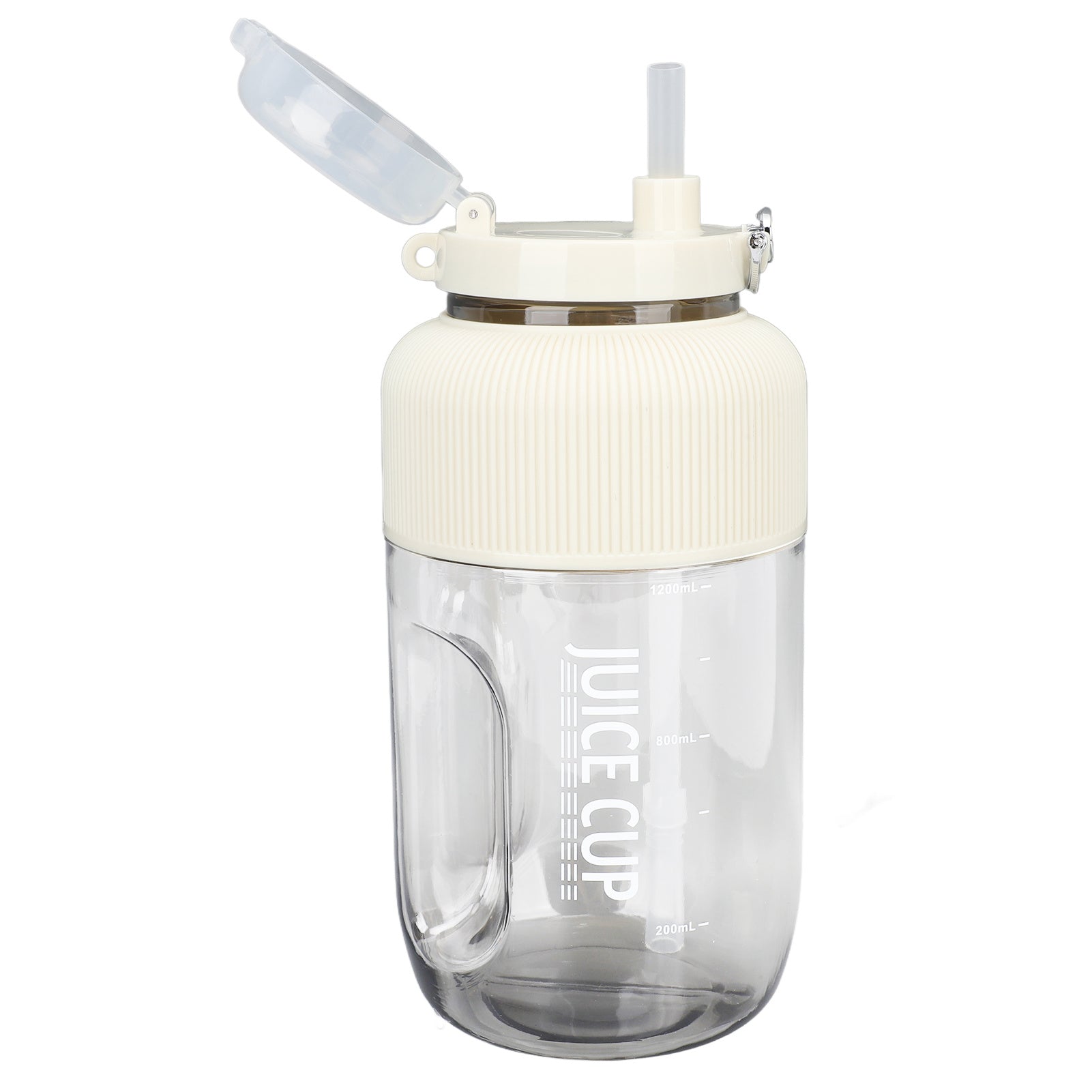 1.2L Mini Juicer Cup Portable Rechargeable Cordless Juicer Blender Multifunctional Blender Cup for Travel Camping Gym Office
