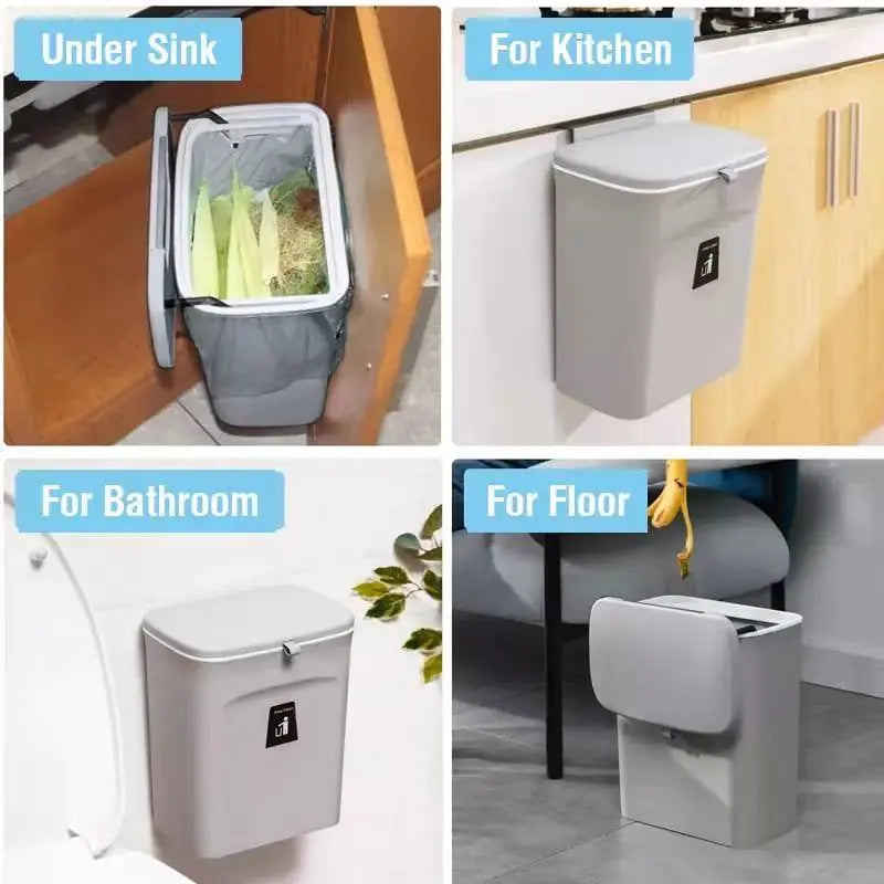 Kitchen Trash Can Kitchen Waste Bin