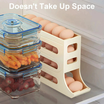 Refrigerator 4-Layer Automatic Egg Roller Tray