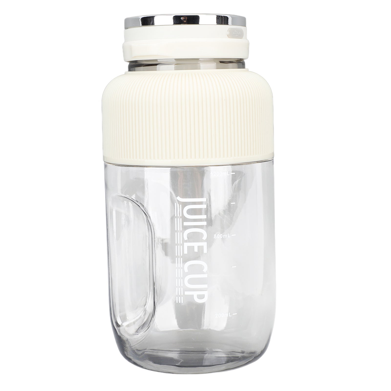 1.2L Mini Juicer Cup Portable Rechargeable Cordless Juicer Blender Multifunctional Blender Cup for Travel Camping Gym Office