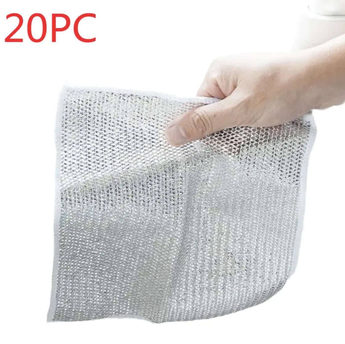 Steel Wire Dishcloth Daily Cleaning Cloth Mesh