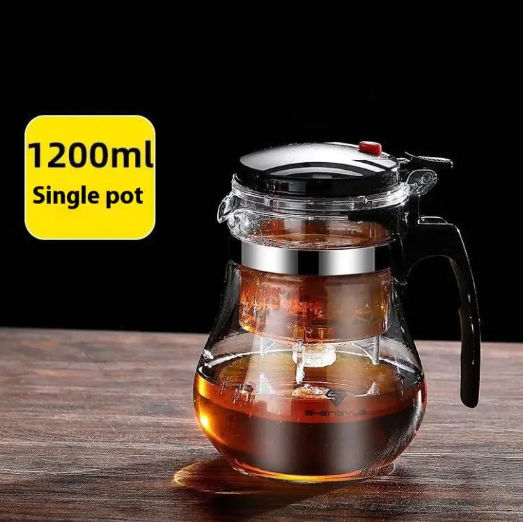 High Temperature Resistant Elegant Household One-click Filtering Tea Cup