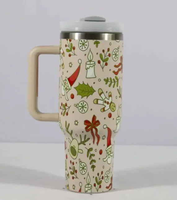 New Christmas Pattern Coffee Cup With Handle