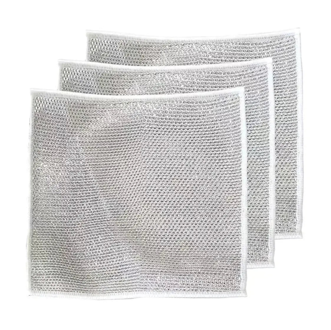 Steel Wire Dishcloth Daily Cleaning Cloth Mesh