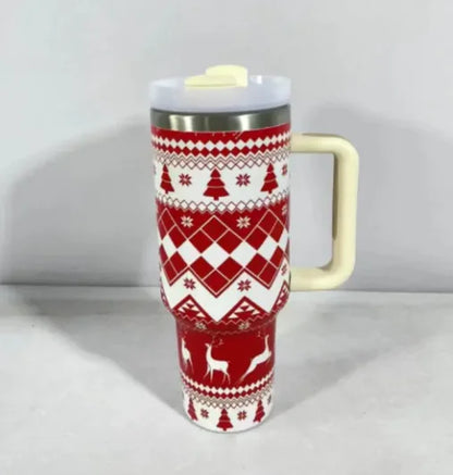 New Christmas Pattern Coffee Cup With Handle