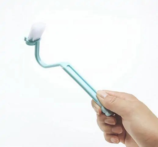 Silicone Toilet Brush Set with Quick-Dry Holder