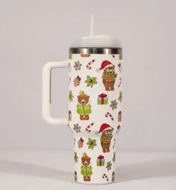 New Christmas Pattern Coffee Cup With Handle