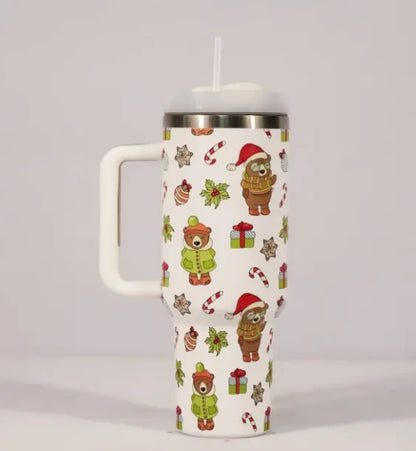 New Christmas Pattern Coffee Cup With Handle