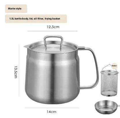 Stainless Steel Deep Frying Pot