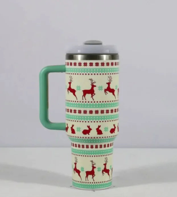 New Christmas Pattern Coffee Cup With Handle